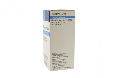 Trayenta Duo Boehringer Caja Con 60 Comprimidos 