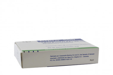 Cipro 500 mg Caja Con 8 Comprimidos Recubiertos