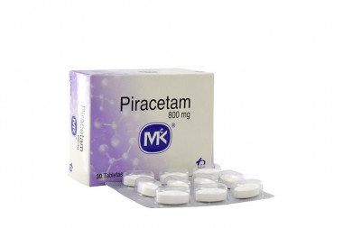 Piracetam MK 800 mg Caja Con 30 Tabletas 