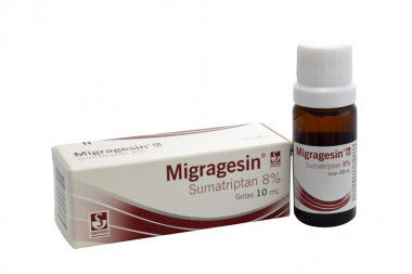 Migragesin Gotas 8 % Caja Con Frasco Con 10 mL