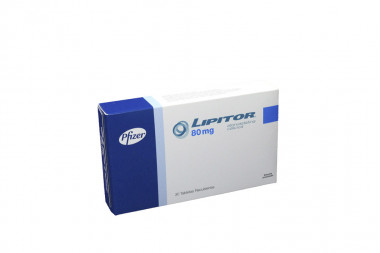 Lipitor 80 mg Caja Con 30 Tabletas Recubiertas