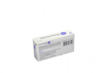 Hidroclorotiazida 25 mg Caja Con 30 Tabletas