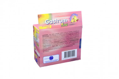 Gastrum Caja Con 48 Tabletas Masticables - Sabor A Tutti Frutti