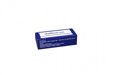 Daflon 500 Mg Caja Con 30 Comprimidos Recubiertos