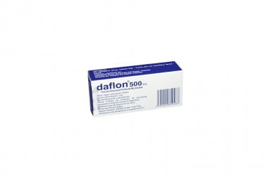 Daflon 500 Mg Caja Con 30 Comprimidos Recubiertos