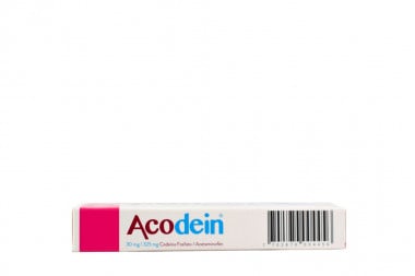 Acodein 30 / 325 mg Caja Con 10 Tabletas