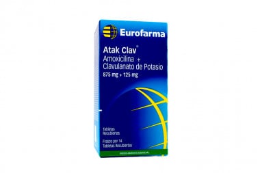 Atak Clav 875 / 125 Mg Caja...