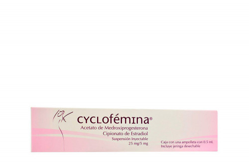 Cyclofémina 25/5 mg Caja...