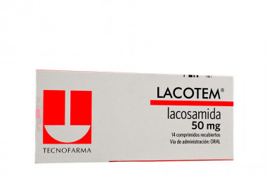 Lacotem 50 mg Caja Con 14 Comprimidos Recubiertos