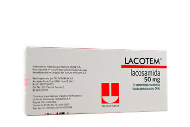 Lacotem 50 mg Caja Con 14 Comprimidos Recubiertos