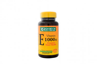 Good Natural Vitamin E 1000 IU Frasco Con 50 Cápsulas Blandas