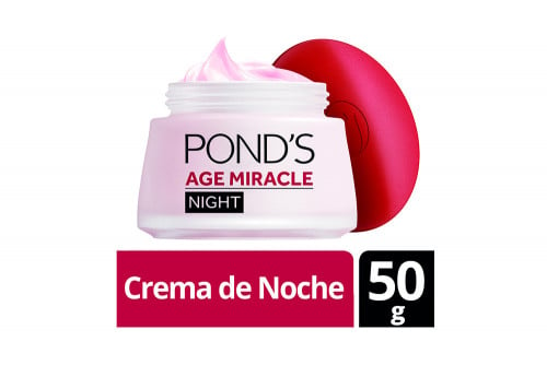 Ponds Age Miracle Noche Caja Con Frasco Con 50 g