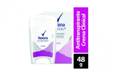 Rexona Clinical Women En Crema Caja Con Frasco Con 48 g - Desodorante 