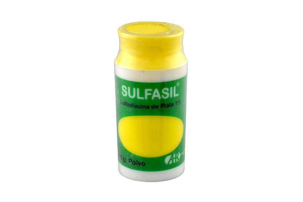 Sulfasil Polvo 1% Frasco Con 18 g