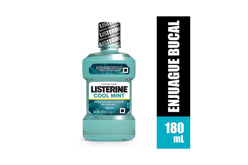 Enjuague Bucal Listerine Cool Mint x 180 mL