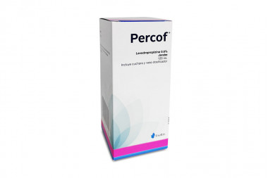 Percof Jarabe 0.6 % Caja Con Frasco Con 120 mL