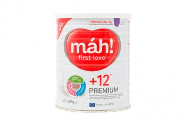 Máh! First Love + 12 Premium Tarro Con 400 g – Fórmula Infantil