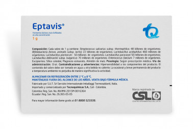 Eptavis Niños Granulados 1 g Caja Con 6 Sobres