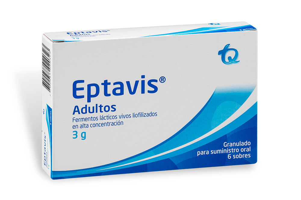 Eptavis Adultos Granulados 3 g Caja Con 6 Sobres 