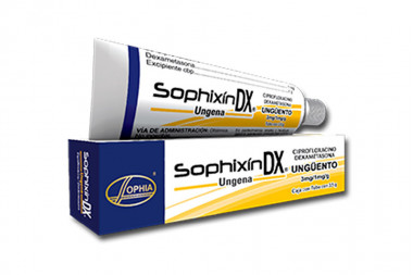 Sophixín DX En Ungüento 0.3 / 0.1 % Caja Con Tubo Con 3.5 g
