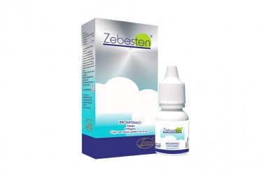 Zebesten 0.09% Caja Con Frasco Gotero Con 5mL - Solución Oftálmica Estéril