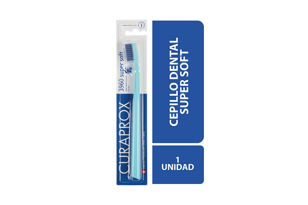 Cepillo Dental Curaprox 3960 Super Soft Empaque Con 1 Unidad
