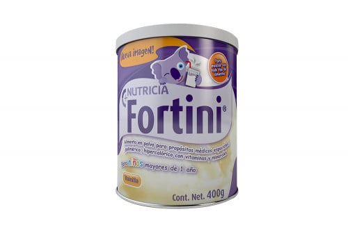 Fortini Tarro Con 400 g - Sabor A Vainilla