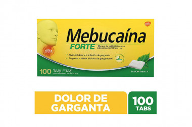 Mebucaína Forte 1 mg / 2 mg...