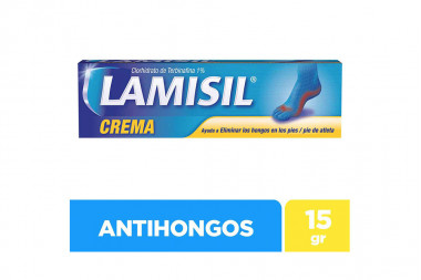LAMISIL En Crema 1 % Caja Con Tubo Con 15 g 