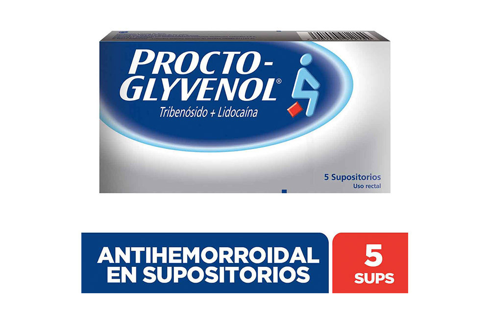 Procto-Glyvenol Caja Con 5 Supositorios