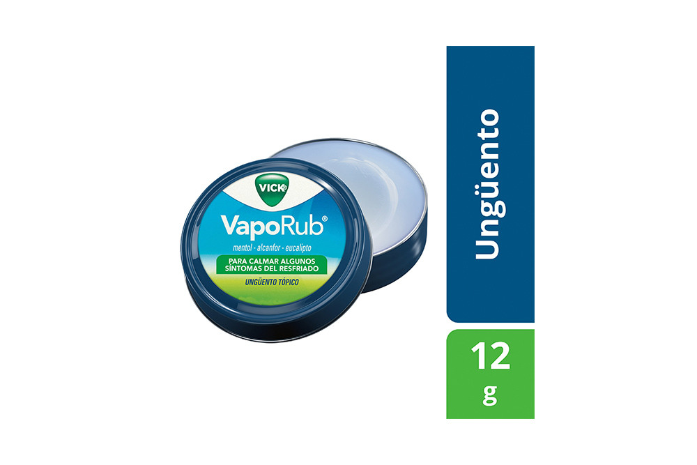 Vick Vaporub  Compra Vick Vaporub y Alivia Síntomas De La Gripa