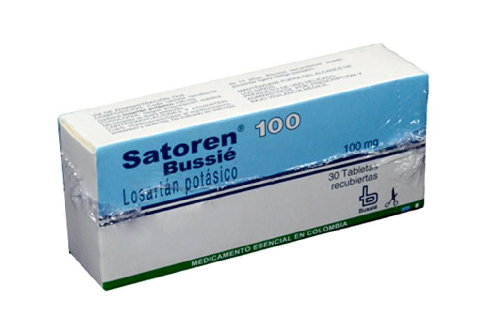 Satoren 100 mg Caja Con 30 Tabletas Recubiertas