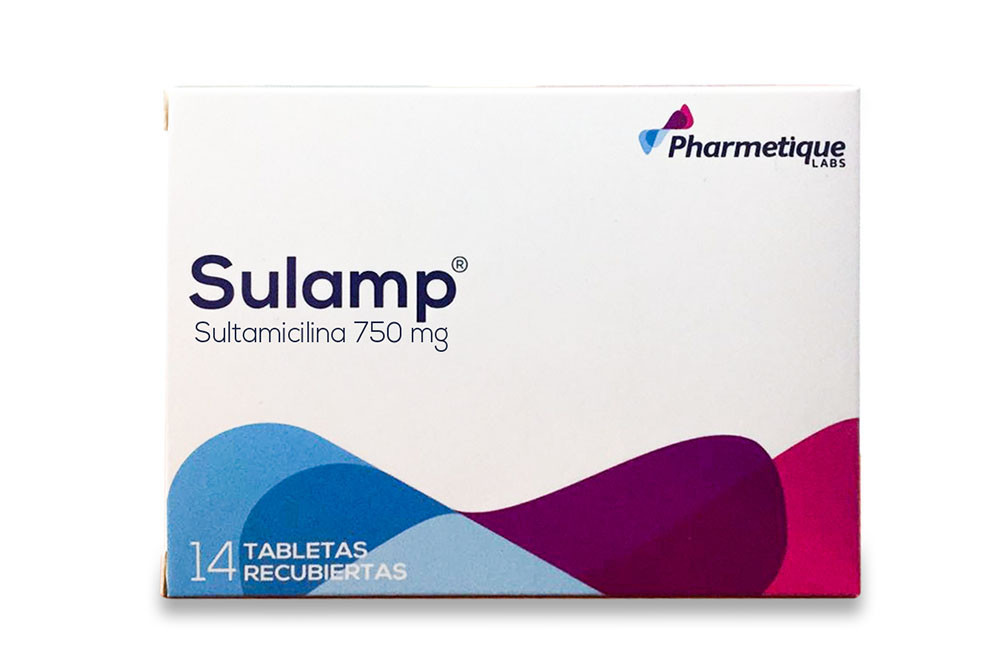 Sulamp 750 mg Caja Con 14 Tabletas Recubiertas