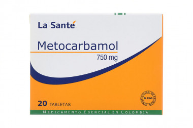 Metocarbamol 750 mg Caja...