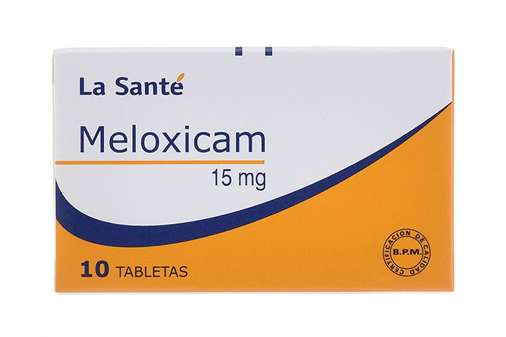 Meloxicam 15 mg Caja Con 10 Tabletas