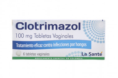 Clotrimazol 100 mg Caja Con...