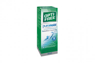 Opti-Free Puremoist Solución Desinfectante Multipropósito Frasco Con 300 mL