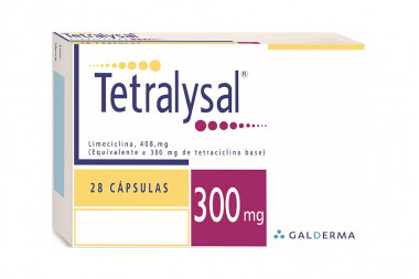 Tetralysal 300 mg Caja Con 28 Cápsulas