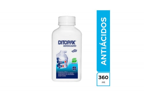 DITOPAX SUS 1625-283,5,83MG ORAL MENTA-VAINILLA SIN AZUCAR FRA 360 ML BAYER S.A