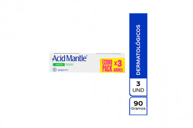 Acid Mantle Provitamina B5 Caja Con 3 Jabones Con 90 g C/U