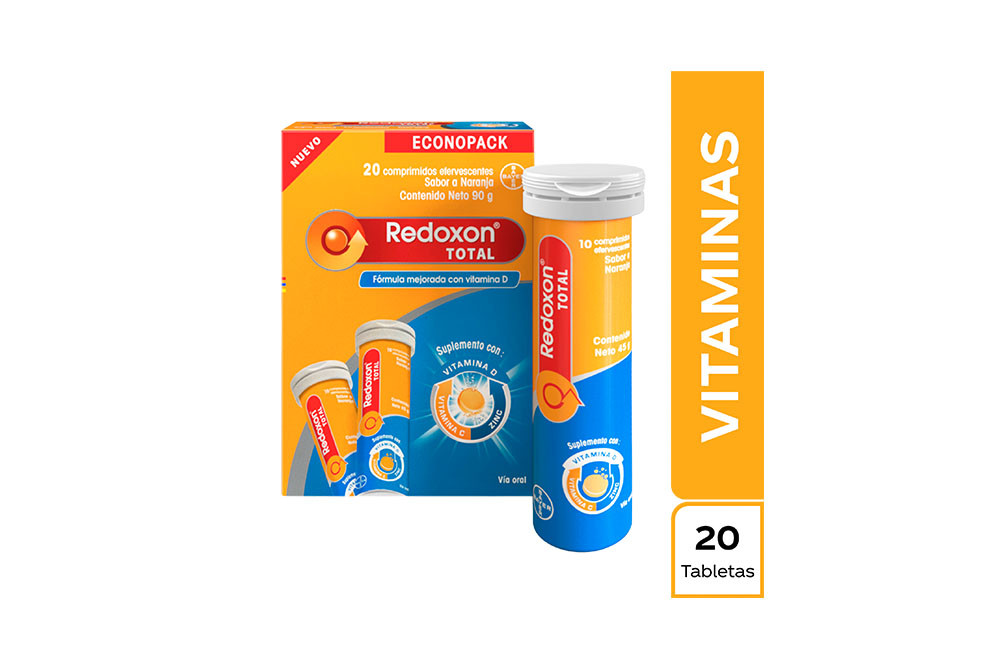 REDOXON DOUBLE ACTION Vit. C si Zn * 10 comprimate - BAYER