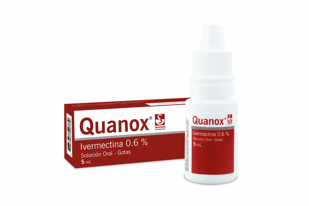 Quanox Gotas 0.6 % Caja Con Frasco Con 5 mL