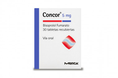 Concor 5 mg Caja Con Frasco...