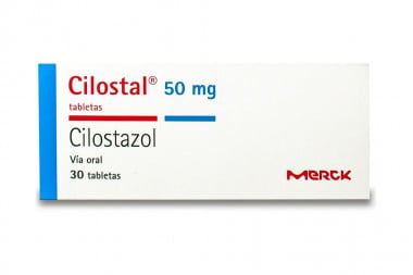 Cilostal 50 mg Caja Con 30 Tabletas