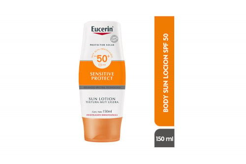 Eucerin Sun Lotion FPS 50 Caja Con Frasco Con 150 mL – Protector Solar