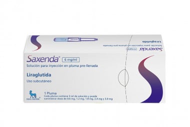 Saxenda 6 mg / mL Caja Con Pen Prellenado Con 3 mL