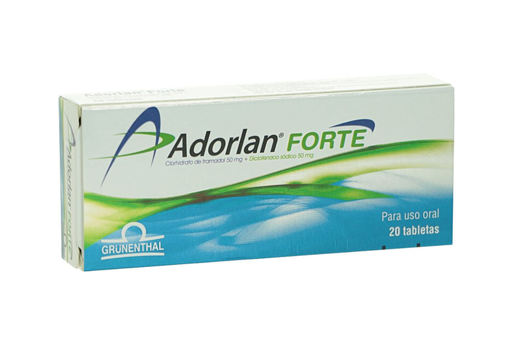 Adorlan Forte Caja Con 20 Tabletas