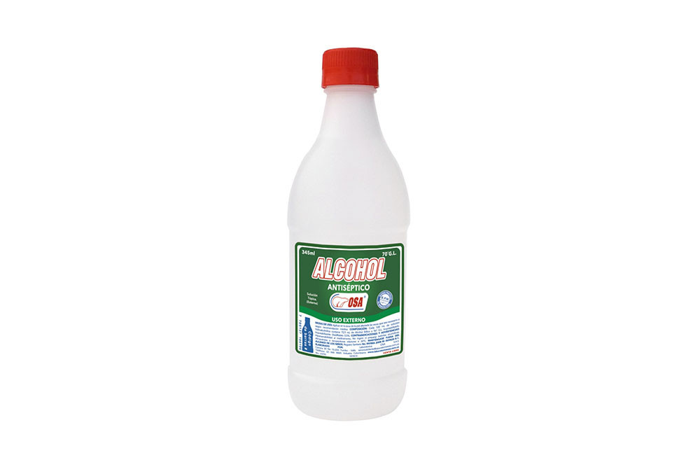 Alcohol Antiséptico Osa Frasco Con 345 Ml