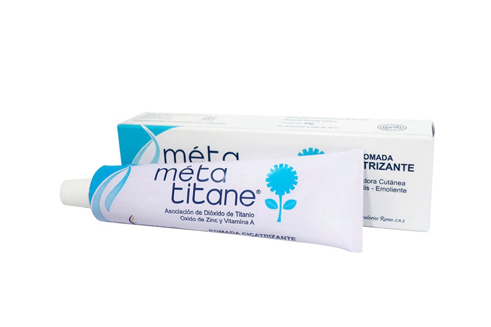 MétaTitane Pomada Caja Con Tubo Con 40 g - Cicatrizante Métatitane Pomada Caja Con Tubo Con 40 G - Cicatrizante