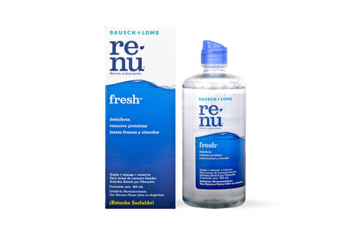 Renu Solución Multipropósito Caja Con Frasco Con 355 mL - Gratis Estuche